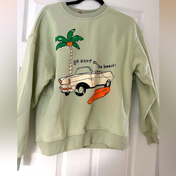 Make me an offer 
Women’s Bailey Rose sweatshirt 
“Go surf on the beach” - Picture 1 of 3